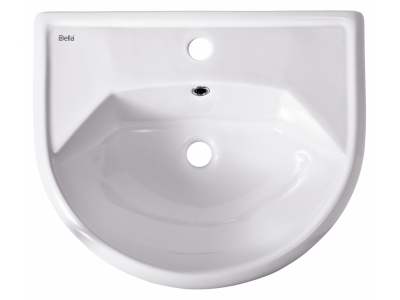 Раковина Della Glance 55 без отверстия