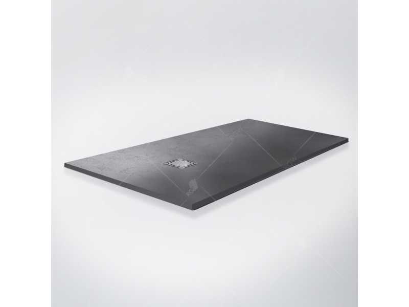 Купить Душевой поддон RGW ST-G 16152711-02 70 x 110 см, искусственный камень, прямоугольный, цвет графит