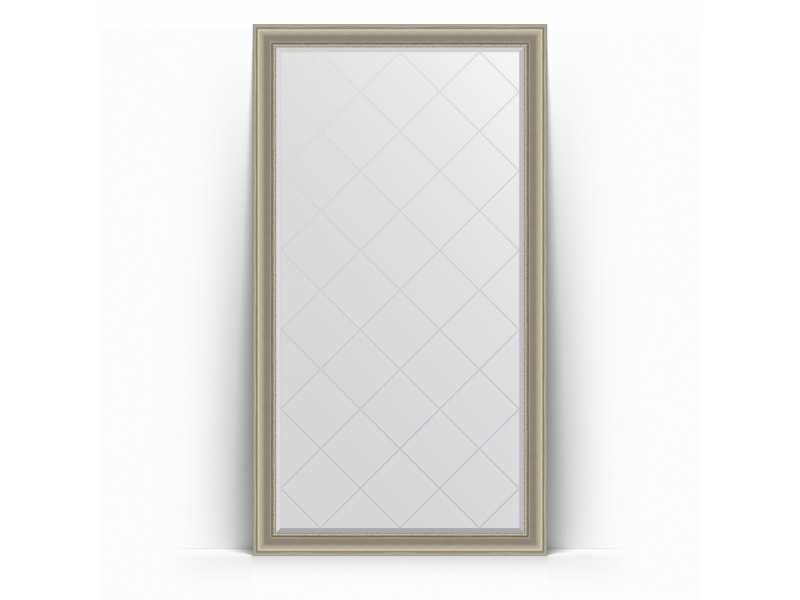 Купить Зеркало с гравировкой в багетной раме Evoform Exclusive-G Floor BY 6360 111 x 201 см, хамелеон