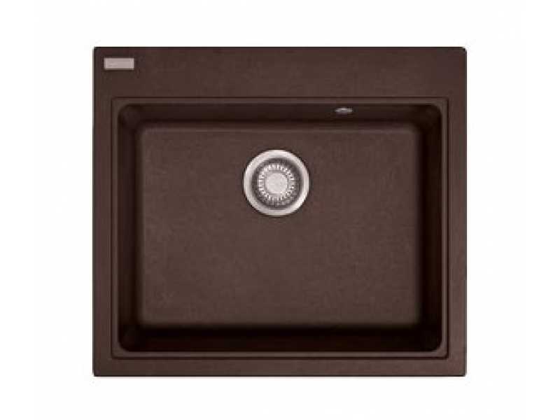 Купить Мойка Franke MARIS MRG 610-58, 114.0060.680, гранит, установка сверху, цвет графит, 58,5*52 см