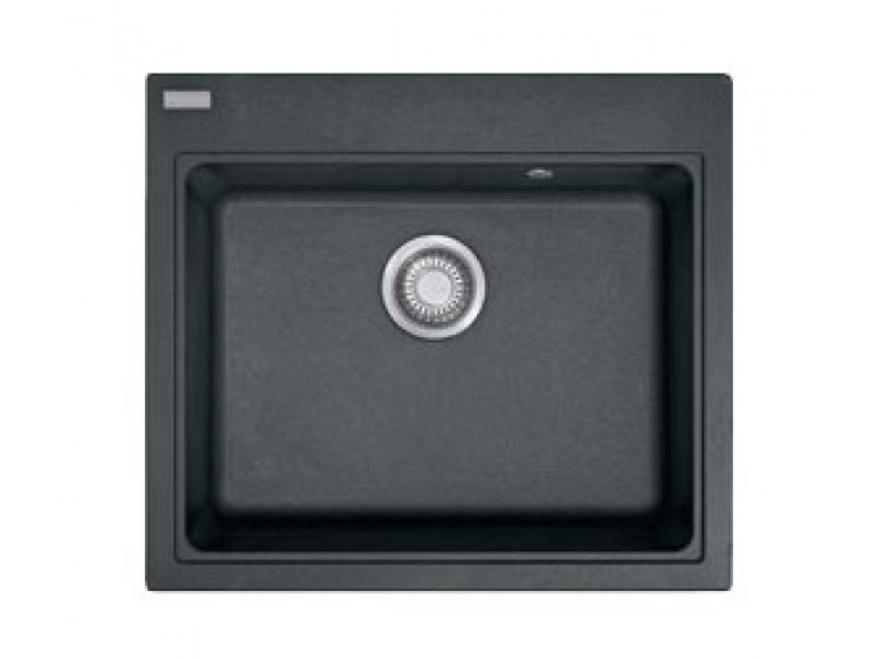 Купить Мойка Franke MARIS MRG 610-58, 114.0060.680, гранит, установка сверху, цвет графит, 58,5*52 см