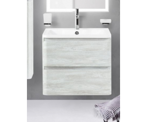 Тумба под раковину Belbagno Albano 60 cм подвесная, Rovere Vintage Bianco, ALBANO-600-2C-SO-RVB