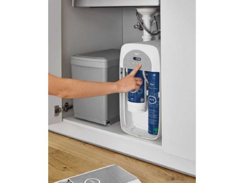 Купить Смеситель Grohe Blue Home 31455DC0 с функцией фильтрации и газирования воды