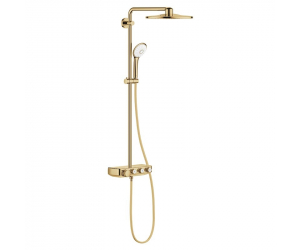 Душевая система с термостатом Grohe Euphoria SmartControl 310 DUO 26507GL0, цвет верхнего душа холодный рассвет