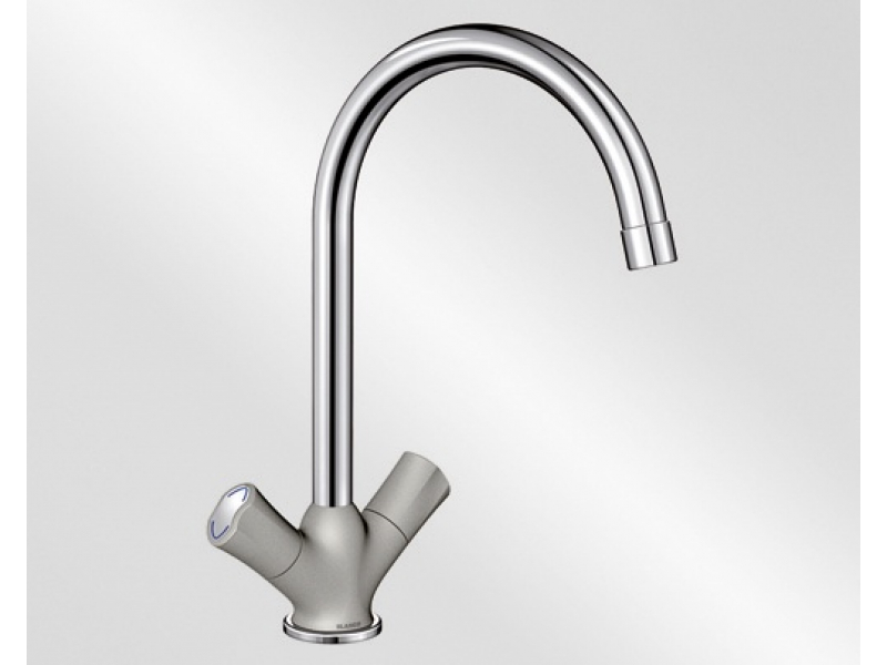 Купить Смеситель Blanco Amona 520778, хром/жемчужный