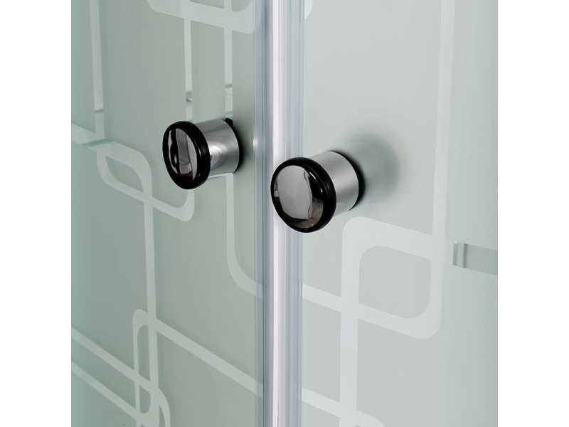Купить Душевая кабина Deto Em EM1511 L/R N гм 110 x 80 см, без крыши