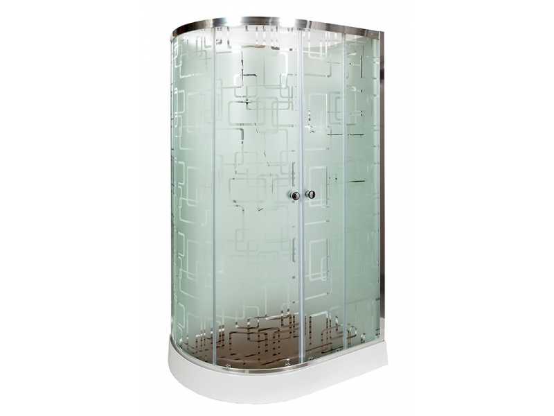 Купить Душевая кабина Deto Em EM1511 L/R N гм 110 x 80 см, без крыши