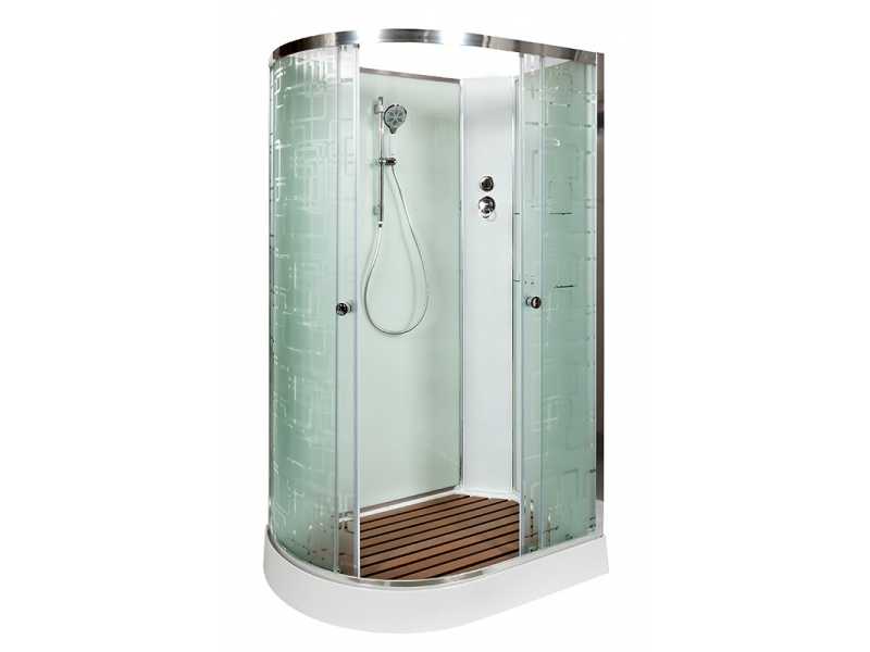 Купить Душевая кабина Deto Em EM1511 L/R N гм 110 x 80 см, без крыши