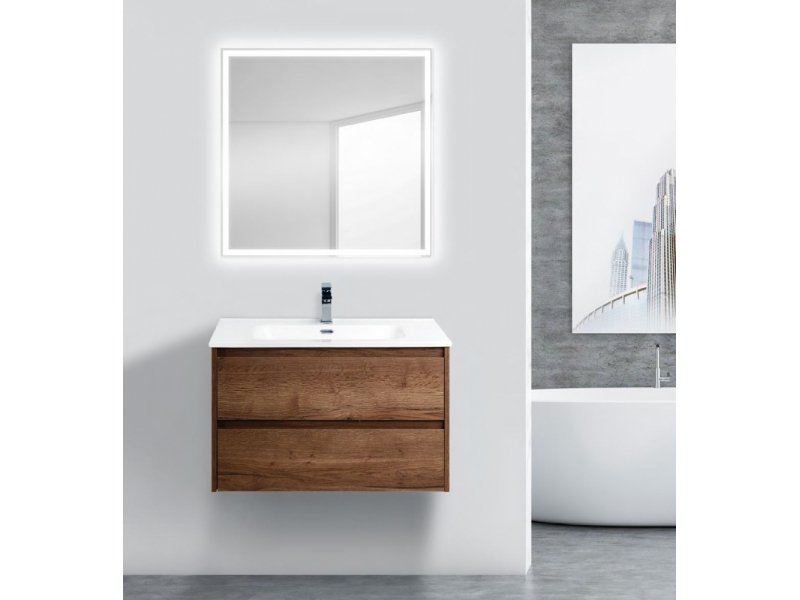 Купить Тумба под раковину BelBagno Kraft KRAFT-800-2C-SO-RT, подвесная