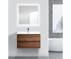 Тумба под раковину BelBagno Kraft KRAFT-800-2C-SO-RT, подвесная