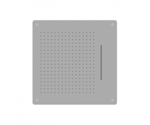 Верхний душ RGW Shower Panels SP-74, 21140274-01, 60 х 60 см, 2 режима струи, хром
