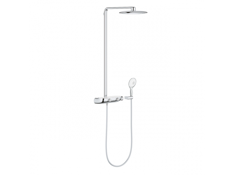 Купить Душевая система Grohe Rainshower SmartControl Mono 26361000, с термостатом и верхним душем, хром