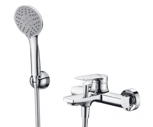 Смеситель WasserKRAFT 3201 для ванны с коротким изливом, хром