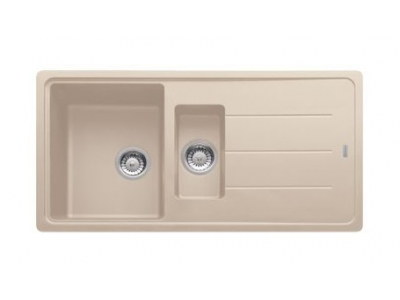 Мойка Franke BASIS BFG 651, 114.0259.961, гранит, установка сверху, оборачиваемая, цвет бежевый, 97*50 см