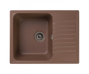 Кухонная мойка GranFest Quarz Z 13, 61.8 x 47.7 см, терракот