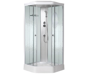 Душевая кабина Niagara NG-2306, пятиугольная, цвет задней стенки - белый, 90 x 90 см
