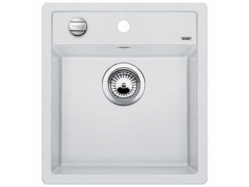 Купить Мойка Blanco Dalago 45 F, 517169, белый, с клапаном-автоматом, 46,5*51 см
