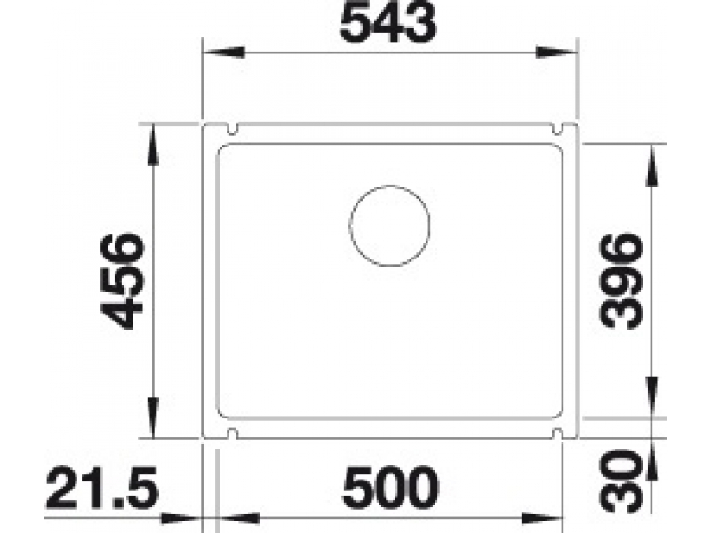 Купить Мойка Blanco Subline 500-U 523739, базальт
