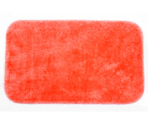 Коврик WasserKraft Wern BM-2573 Reddish orange напольный, цвет - красно-оранжевый, 90 х 57 см