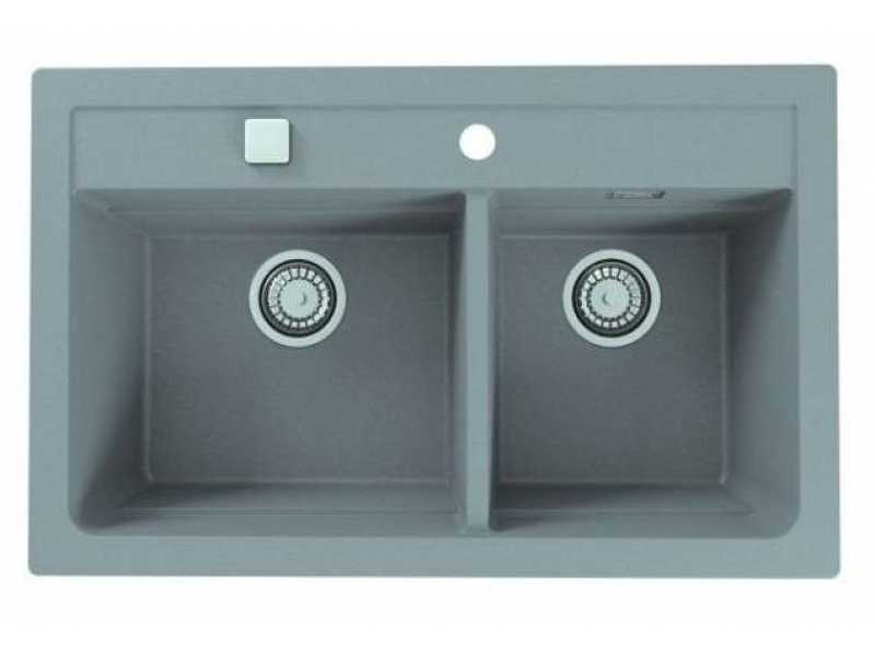 Купить Мойка кухонная Alveus Granital Atrox 50 1132001 790х500 мм, бетон