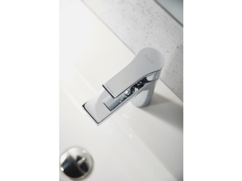 Купить Смеситель Kludi Zenta Sl 482980565 для раковины 100, донный клапан Push-Open, хром