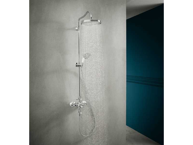 Купить Душевая система AXOR Montreux Showerpipe 16572000, с термостатом, хром