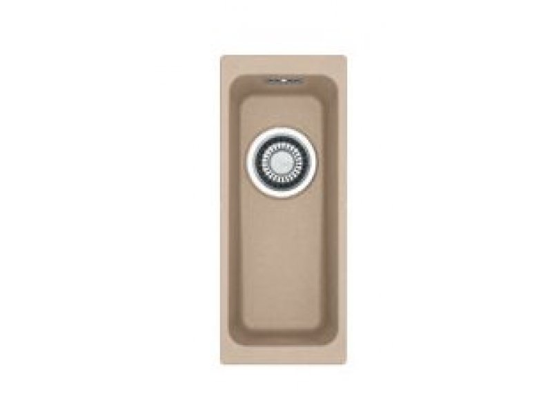 Купить Мойка Franke KUBUS KBG 110-16, 125.0279.980, гранит, нижняя установка, цвет ваниль, 18,7*46 см