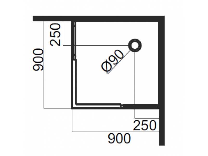 Купить Душевой поддон Am.Pm Spirit Slim Square 90 x 90 см, W7AT-MSS0-090W, из искусственного камня
