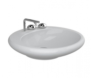 Раковина Vitra Istanbul 4279B003-0041 60 см с 1 отверстием, цвет белый