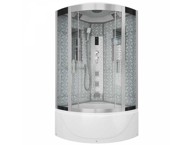 Купить Душевая кабина Niagara 7790W, 90 x 90 см с гидромассажем, стенки белые