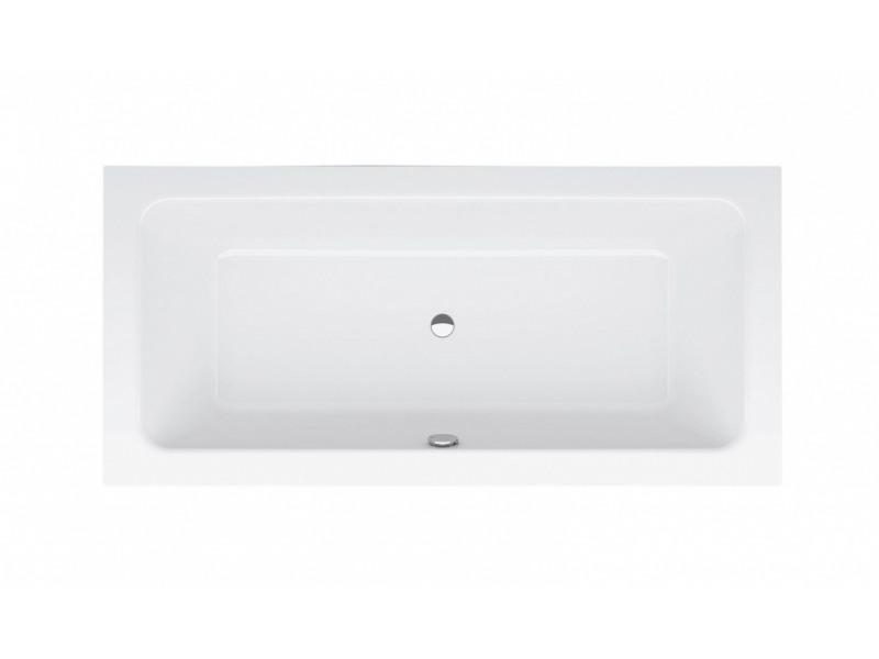 Купить Ванна стальная Bette One 3313-000 PLUS AR 180 х 80 х 42 см с шумоизоляцией, с BetteGlasur ® Plus, антислип, белая (для удлиненного слива-перелива)