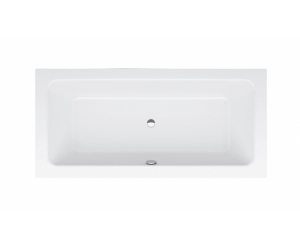 Ванна стальная Bette One 3313-000 PLUS AR 180 х 80 х 42 см с шумоизоляцией, с BetteGlasur ® Plus, антислип, белая (для удлиненного слива-перелива)
