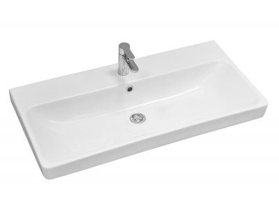 Раковина Santek Адриана 1WH501629 90 см, фарфор, белый