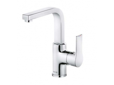 Смеситель Kludi Zenta Sl 480270565 для раковины с боковым управлением, донный клапан, хром