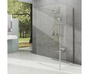 Душевой уголок Ravak Walk-In Corner, 120 x 80 см, профиль блестящий, витраж транспарент, GW1CG4C00Z1