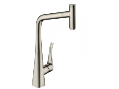 Смеситель Hansgrohe Metris Select 14884800 для кухни, сталь