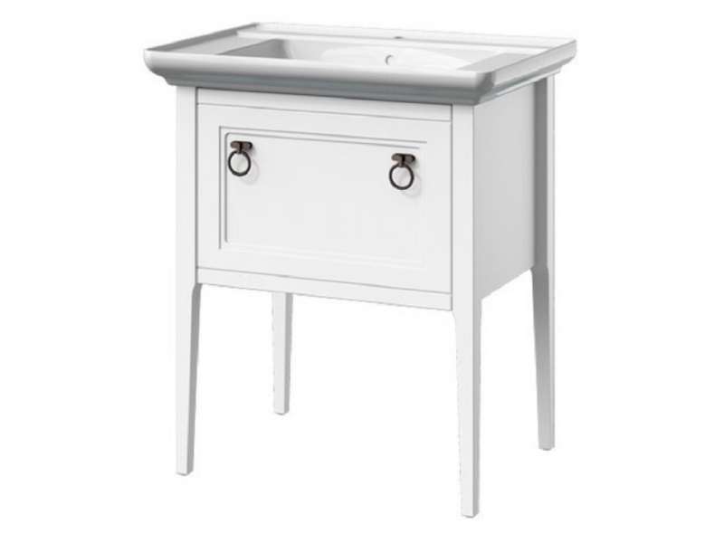 Купить Тумба под раковину Caprigo Aspetto Jersey 34311 75 см, цвет TP-811 бланж