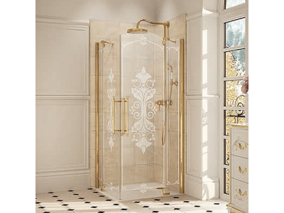 Душевой уголок Huppe Studio victorian SV0101, 90 х 90 см, стекло прозрачное