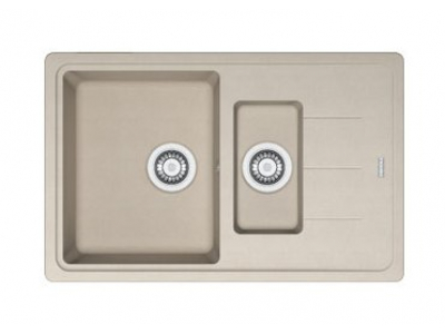 Мойка Franke BASIS BFG 651-78, 114.0280.882, гранит, установка сверху, оборачиваемая, цвет сахара, 78*50 см