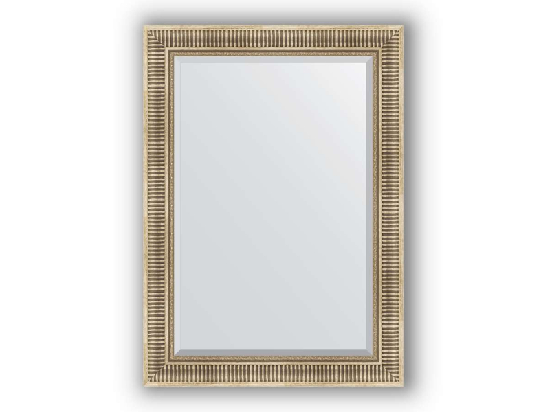 Купить Зеркало в багетной раме Evoform Exclusive BY 1298 77 x 107 см, серебряный акведук