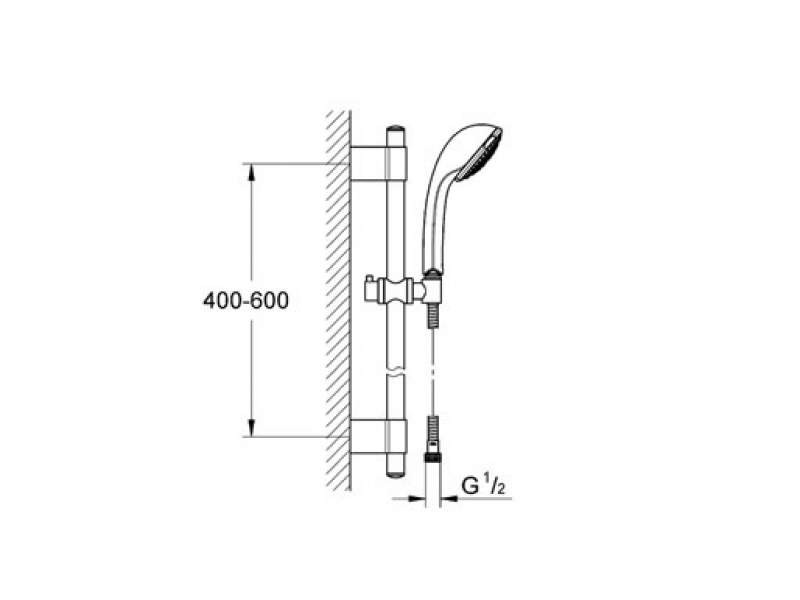 Купить Душевой гарнитур Grohe Relexa 28942001 Trio