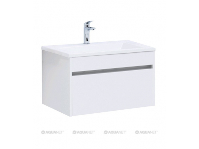 Тумба под раковину Aquanet Токио 68 00236917 (подвесная, 1 ящик), цвет белый