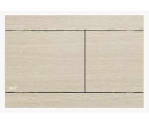 Клавиша смыва AlcaPlast Flat Wood Fun, белый дуб