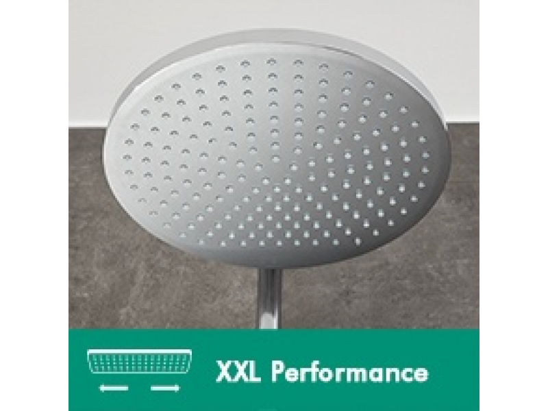 Купить Душевая система Hansgrohe Crometta S 240 1jet Showerpipe 27267000 с термостатом, хром