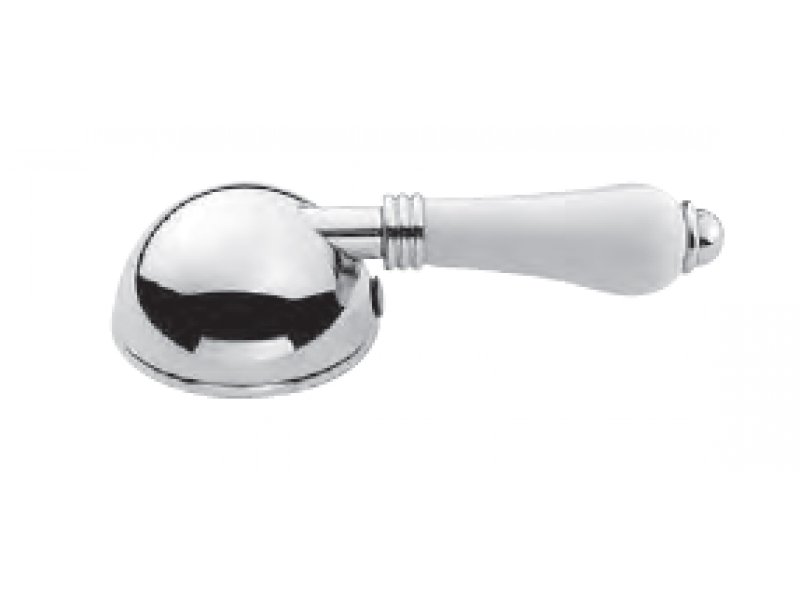 Купить Смеситель Nicolazzi P.M. Blanc 3403BZ76 для биде, гальваническая бронза, ручка белая керамика
