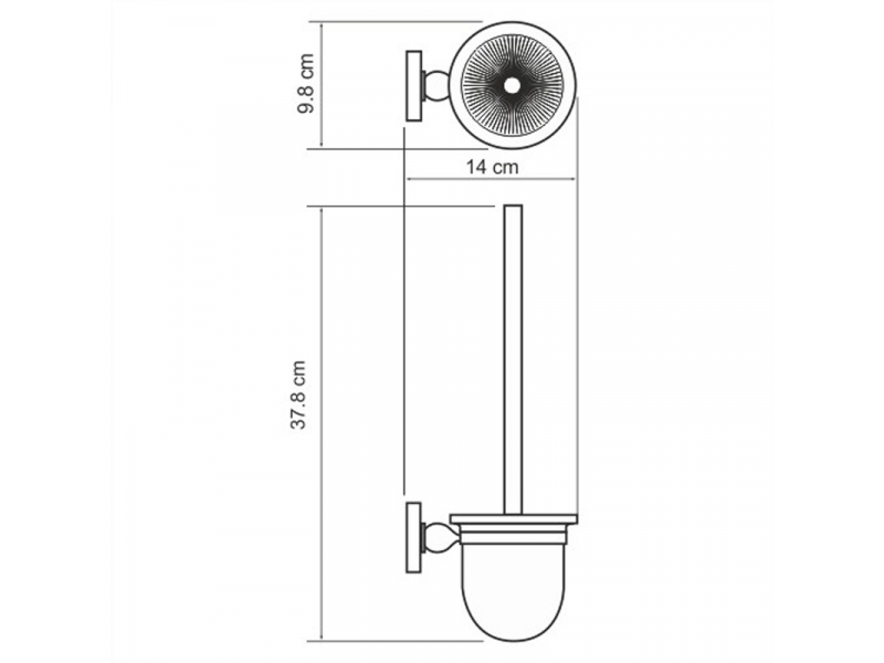 Купить Ершик для унитаза WasserKRAFT K-8527