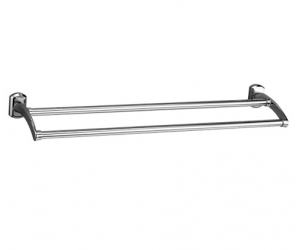 Полотенцедержатель WasserKRAFT 3040, двойной, 65 см, хром