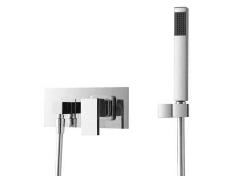 Купить Смеситель Bandini Ice Cube 754520PN02 для душа, никель/ручка металл