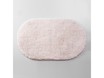 Коврик WasserKraft BM-3950 Pastel Parchment напольный, цвет - светло-серый, 60 х 100 см