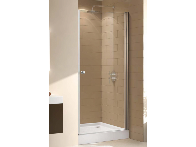 Купить Душевая дверь Cezares ECO-O-B-1-70-P-Cr 70x190 см стекло рифленое